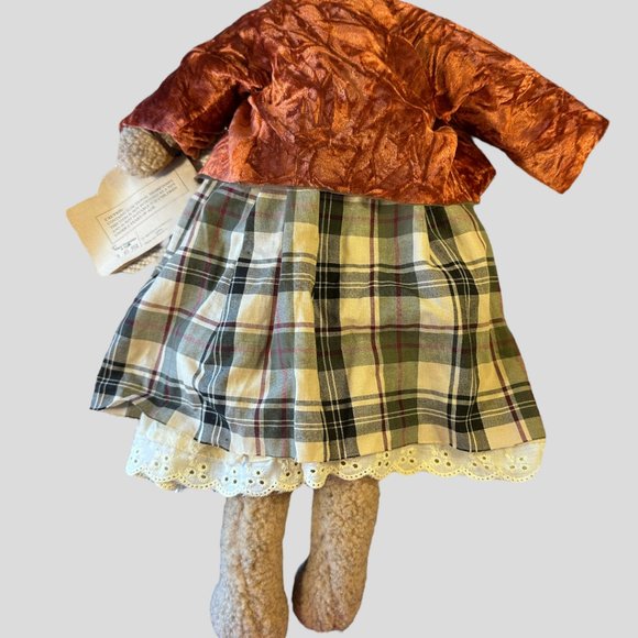 ENESCO - 1996 TEDDY TOMPKINS COLLECTIBLE BEARS - 22" ISABELLA - Picture 6 of 16